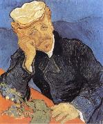 Vincent Van Gogh Portrait of Dector Gacher oil